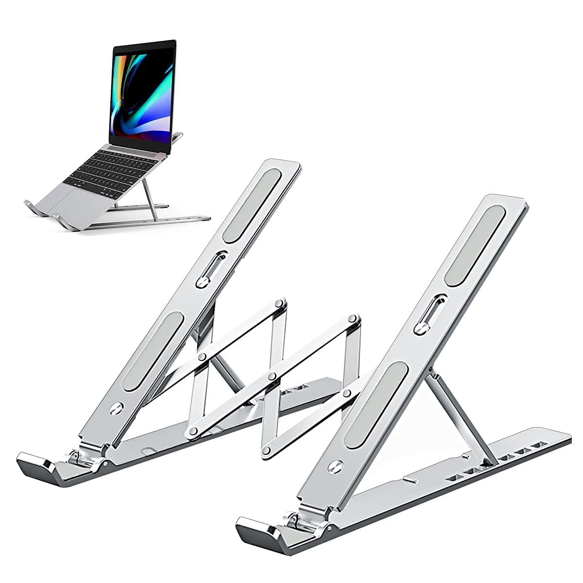 Foldable Aluminum Laptop Stand