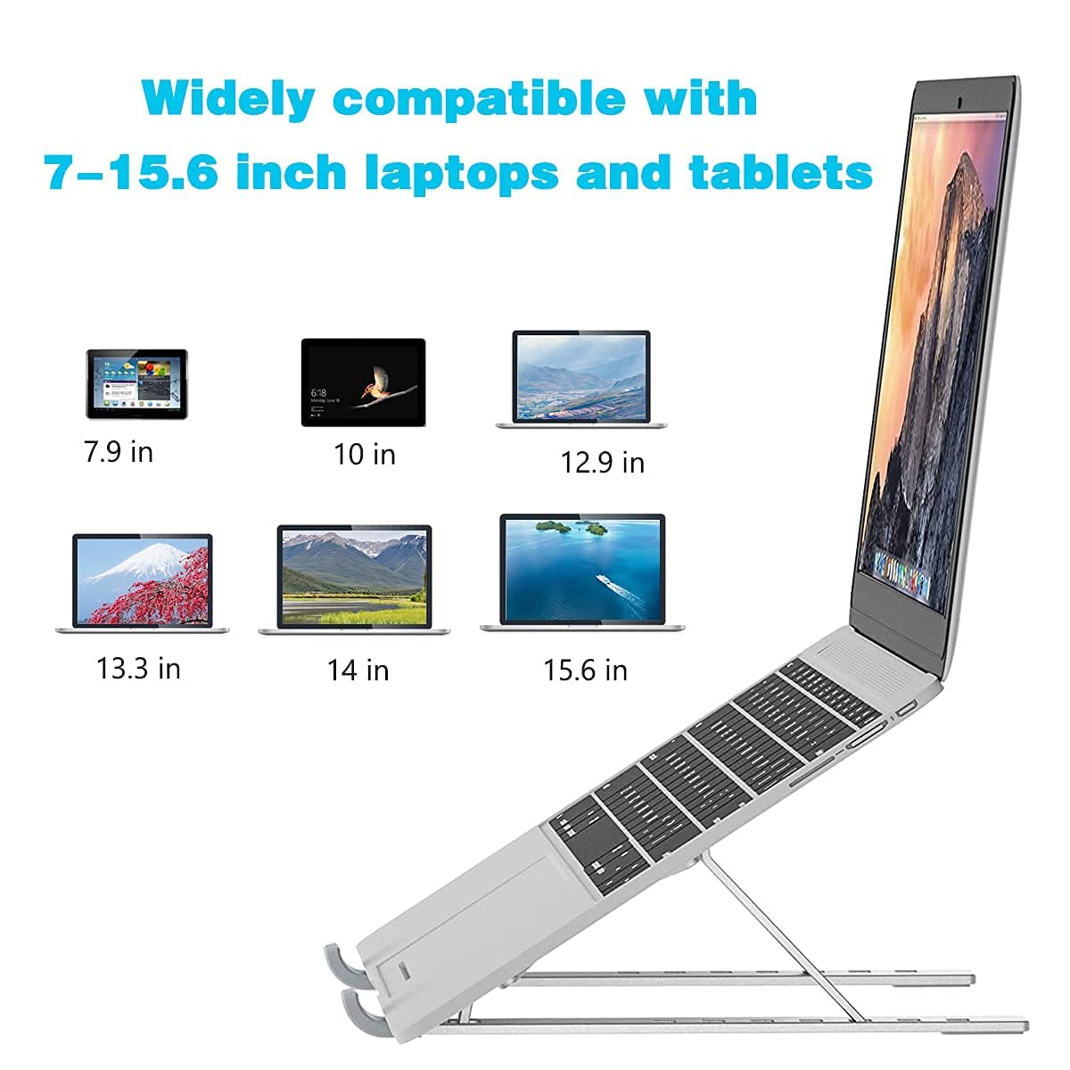 Foldable Aluminum Laptop Stand
