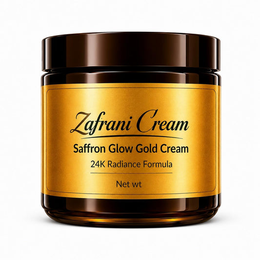 Zafrani Cream Saffron Glow Gold Cream with 24K Radiance