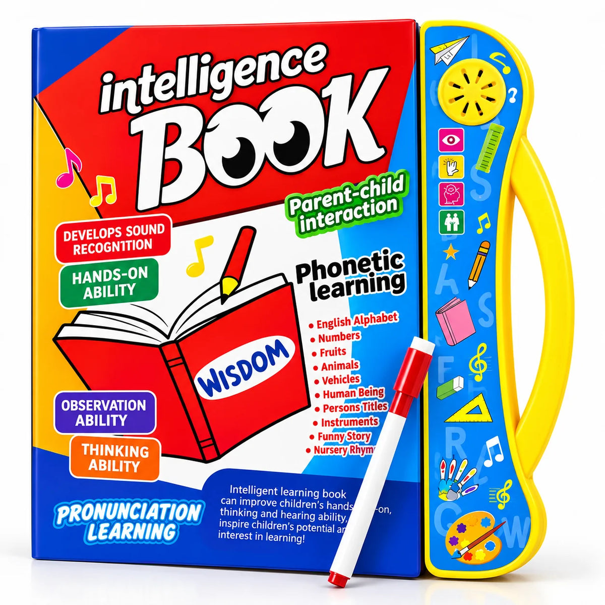 Interactive Musical Learning Book for Kids